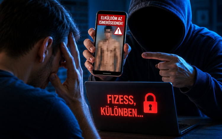 Online társkeresőn küldött képpel zsarolták a Pápa környéki férfit
