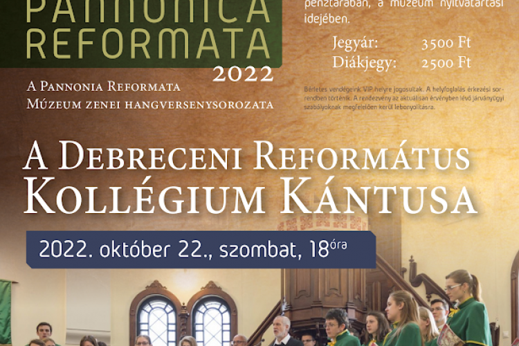 Musica Pannonica Reformata - A Debreceni Református Kollégium Kántusa