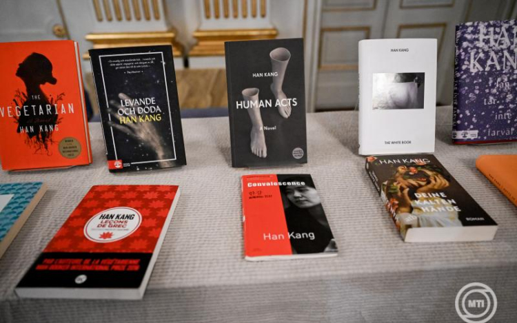 Han Kang dél-koreai író kapja az irodalmi Nobel-díjat