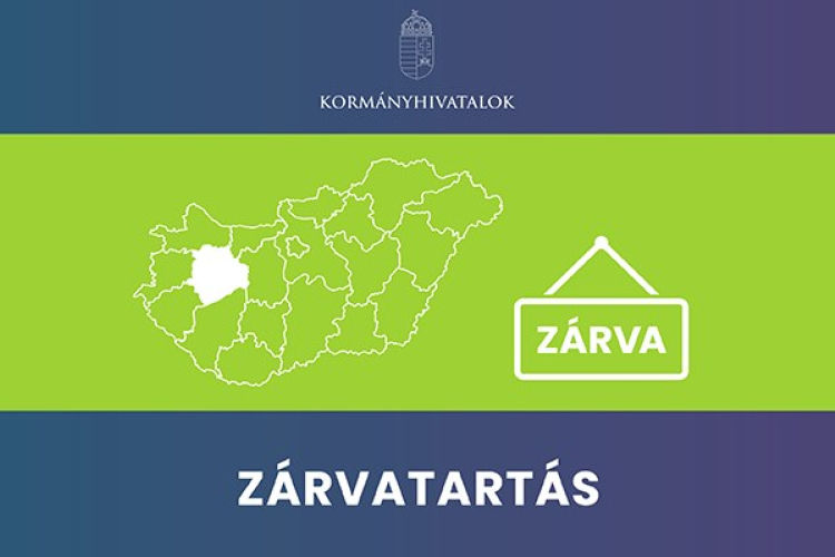 Kedden nem tud ügyet intézni a pápai kormányablakban