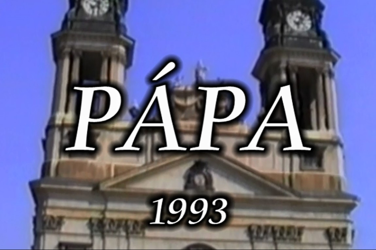 Ragyogó kisfilmet kaptunk - Ilyen volt Pápa 30 évvel ezelőtt!