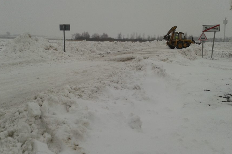 Járhatatlan utak Pápa környékén!