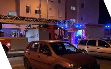 Lakástűzhöz riasztották a pápai tűzoltókat
