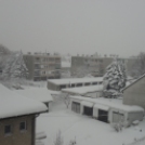 40 cm hó Pápán - 2013