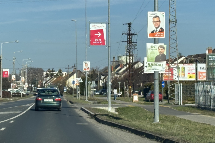 Miért nincsenek tiszás plakátok a köztereken?