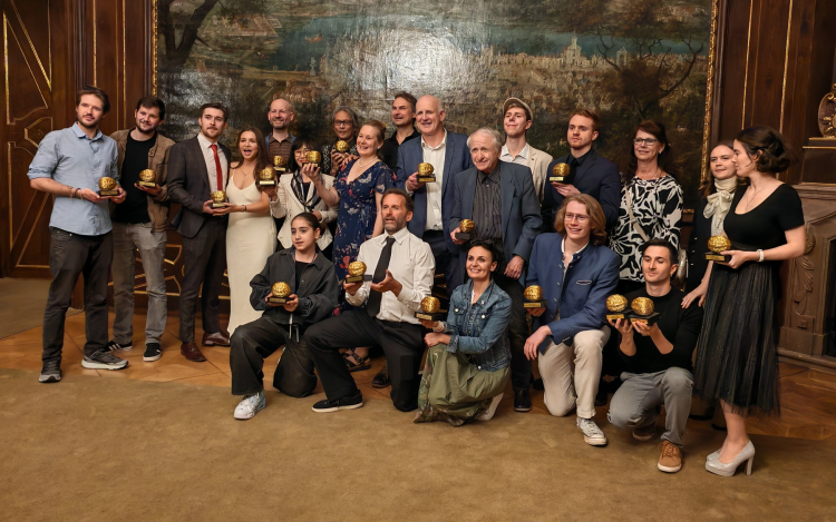 Történelmi Filmfesztivál: Az Esterházy-kastélyban adták át az Arany Dió-díjakat