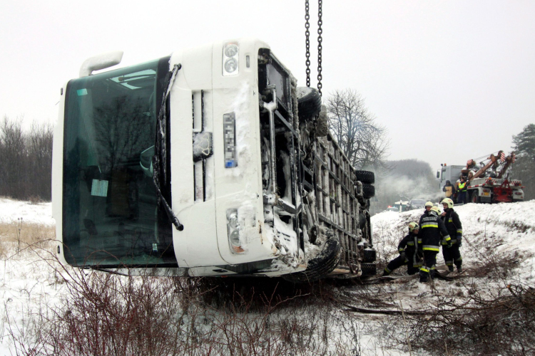 Jól vannak a buszbaleset sérültjei!
