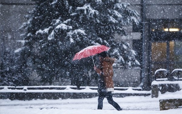 Hófúvás miatt több megyében harmadfokúra emelték a figyelmeztetést