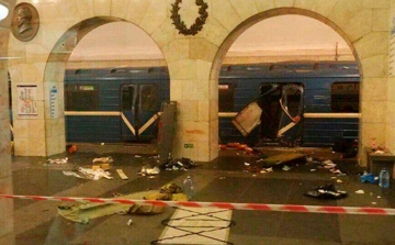Szentpétervári robbanás - Nőtt a halálos áldozatok száma, a közlekedés nagyrészt helyreállt