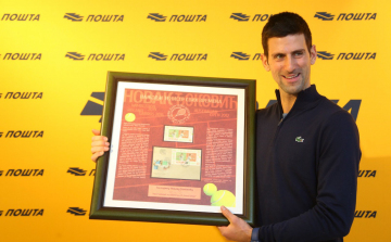 Bélyegre került Novak Djokovic teniszező