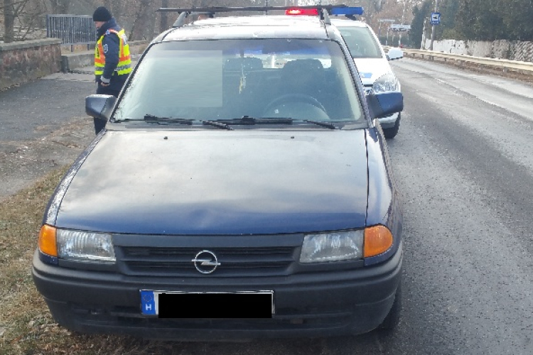 Visszaélt a rendszámmal