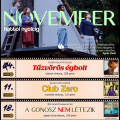 Hattól Nyolcig Filmklub - Novemberi Program