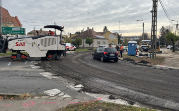 Megkezdődött a munka a Somlai úton