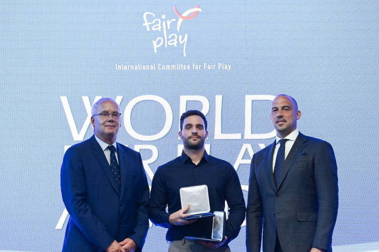 Négy díjat kaptak a magyarok a Nemzetközi Fair Play Bizottság gáláján