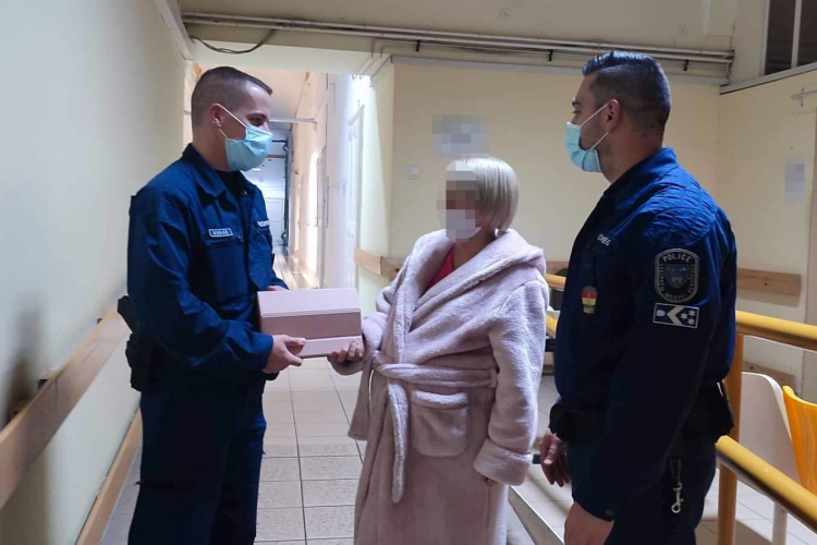 A pápai rendőrök rövid időn belül elfogták a nőt