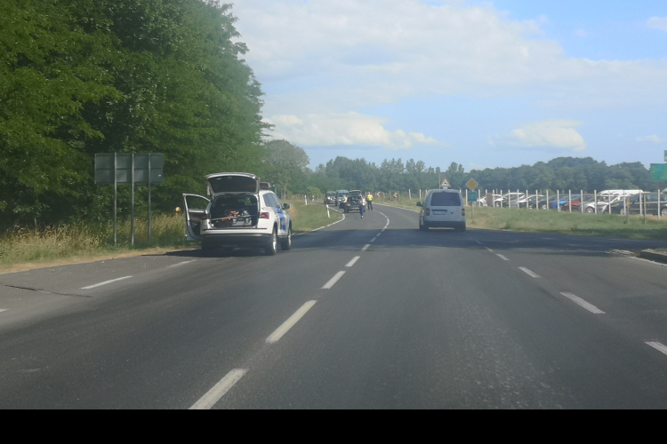 Baleset történt a 83-ason, a döbröntei elágazónál