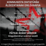 Kommunista Diktatúrák Áldozatainak Emléknapja - Pápa