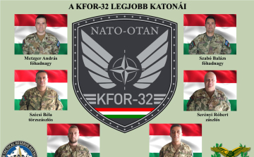 Metzger András és Bogdán Tibor a legjobb KFOR katonák között!