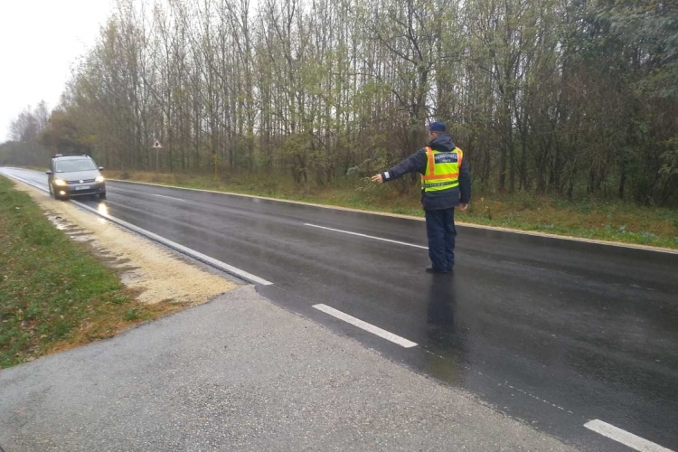 Közlekedésbiztonsági akciót tartottak