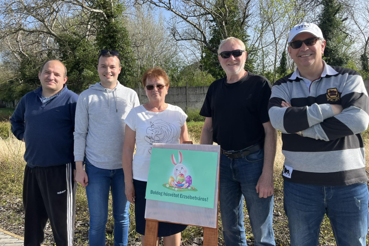 Tojáskeresésre invitálta a családokat a Közösen Pápáért Egyesület