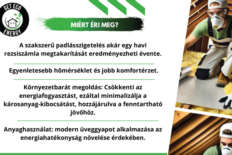 Díjmentes padlásfödém szigetelés Pápán!