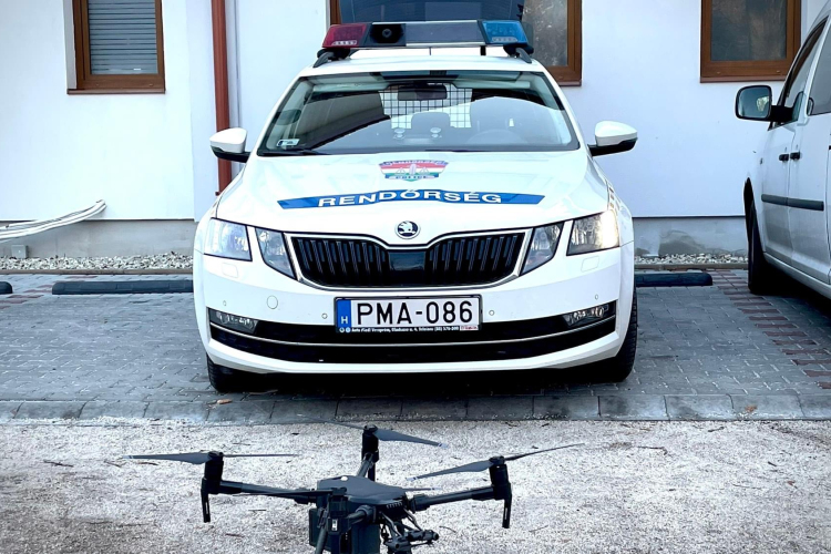 Kábítószer is volt vezetéstől eltiltott sofőrnél, akit az egyik pápai áruház parkolójában akartak igazoltatni