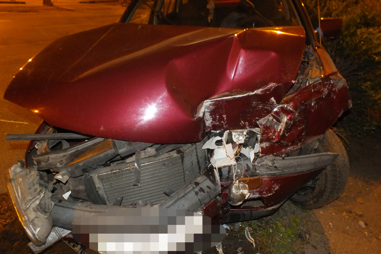 A gyanú szerint ittasan vezetett a férfi, majd balesetet okozott