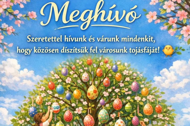 Közös tojásfadíszítésre hívják a pápaiakat a Kossuth utcára