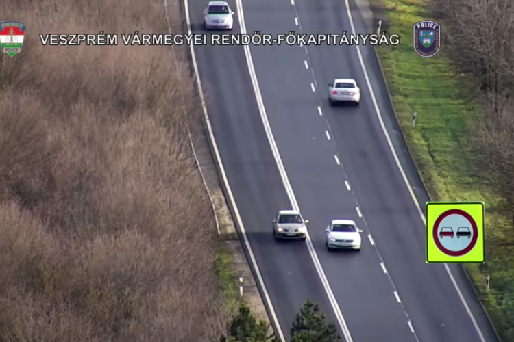 Újra Városlődnél emelkedett a levegőbe a rendőrségi drón