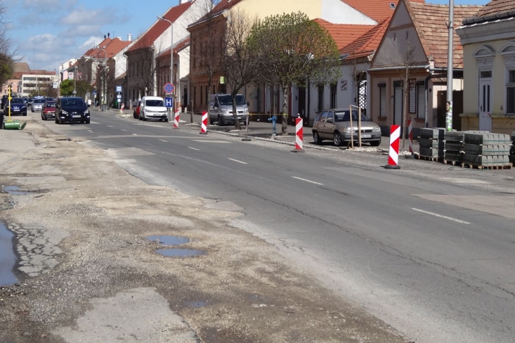 Jövő héttől teljesen lezárják a Jókai utca felső szakaszát