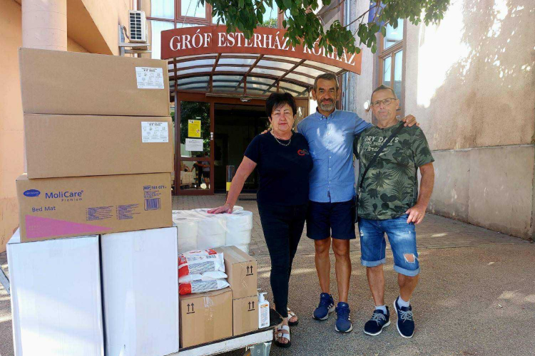 Pápára és Farkasgyepűre is jutott a Tisza adományából