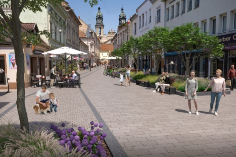 Kossuth utca rekonstrukció: Szerdán kezdődik a kivitelezés!