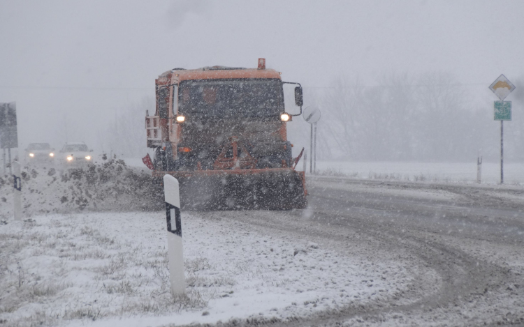 Holnaptól ismét havazásra és nagy hidegre kell számítani