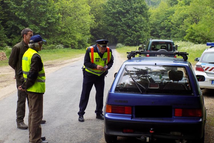 Erdészekkel, halőrökkel és polgárőrökkel együtt akciózott a rendőrség