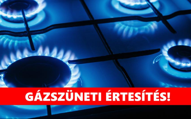 Kedden napközben szünetelhet a gázszolgáltatás Pápán