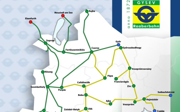 Holnaptól a GYSEV kezeli a pápai vasútvonalakat