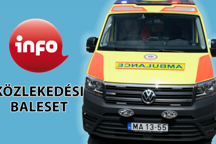 Kisbusz karambolozott Csöglénél