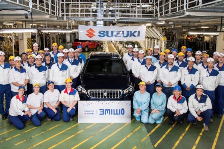 Elkészült a 3 milliomodik magyar Suzuki