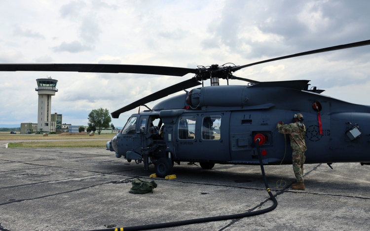 Elstartolt a Jolly Vihar 2025 gyakorlat a pápai légibázison