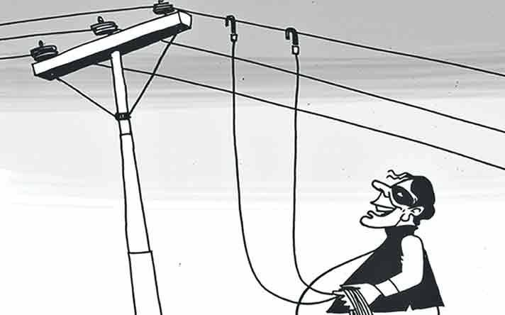 Gondolt egyet és rácsatlakozott az elektromos hálózatra