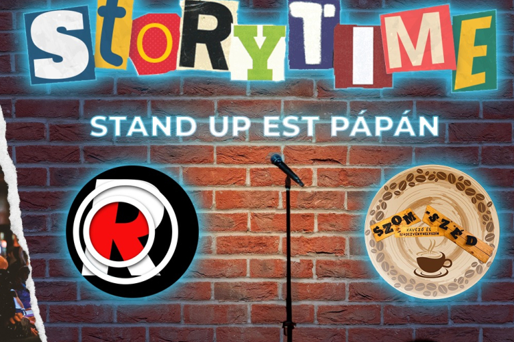 Storytime – Stand-up est a Rezonátor fellépőivel a Szomszédban