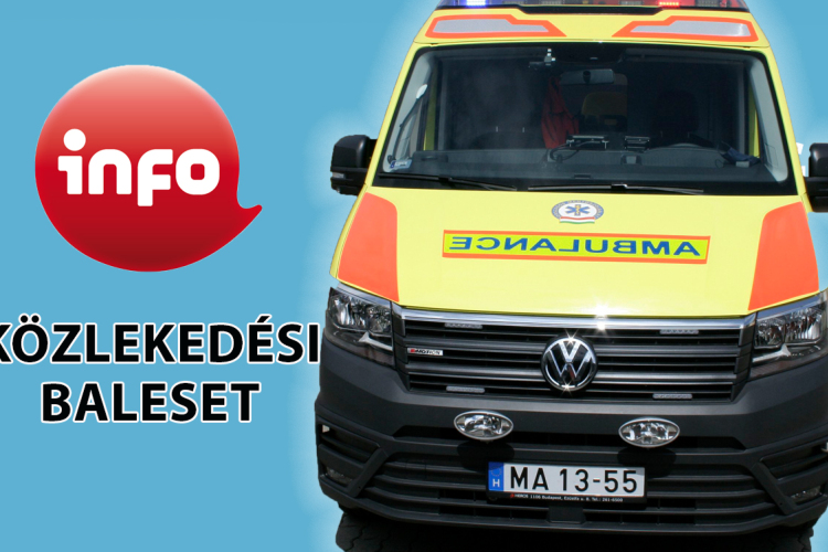 Súlyos baleset történt Városlődnél