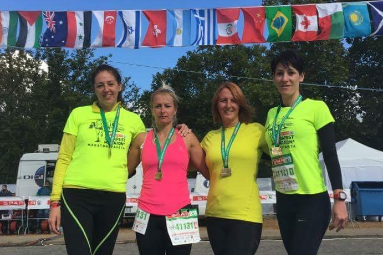 Remekül szerepelt a pápai Szuperinfó csapata a Spar Budapest Maratonon