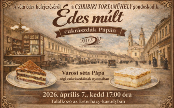 Édes múlt: városi séta a pápai cukrászdák nyomában