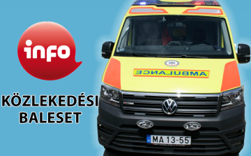 Árokba csúszott egy autó Pápa és Tapolcafő között