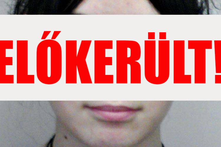 Épségben előkerült a Pápáról eltűnt fiatal lány