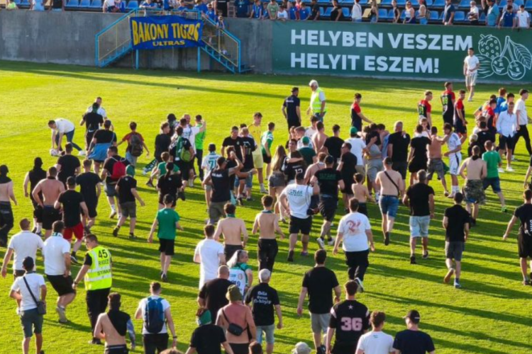 Botrányos jelenetek árnyékolták be a Perutz–Haladás mérkőzést