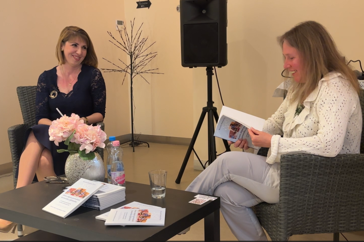 Bemutatták Szalóky-Szekeres Petra gyógypedagógus első könyvét Pápán