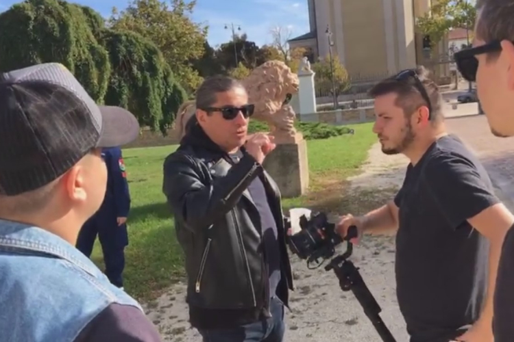 A Republic együttes forgatott Pápán