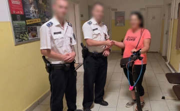 Még aznap elfogták a rendőrök a rollertolvajt